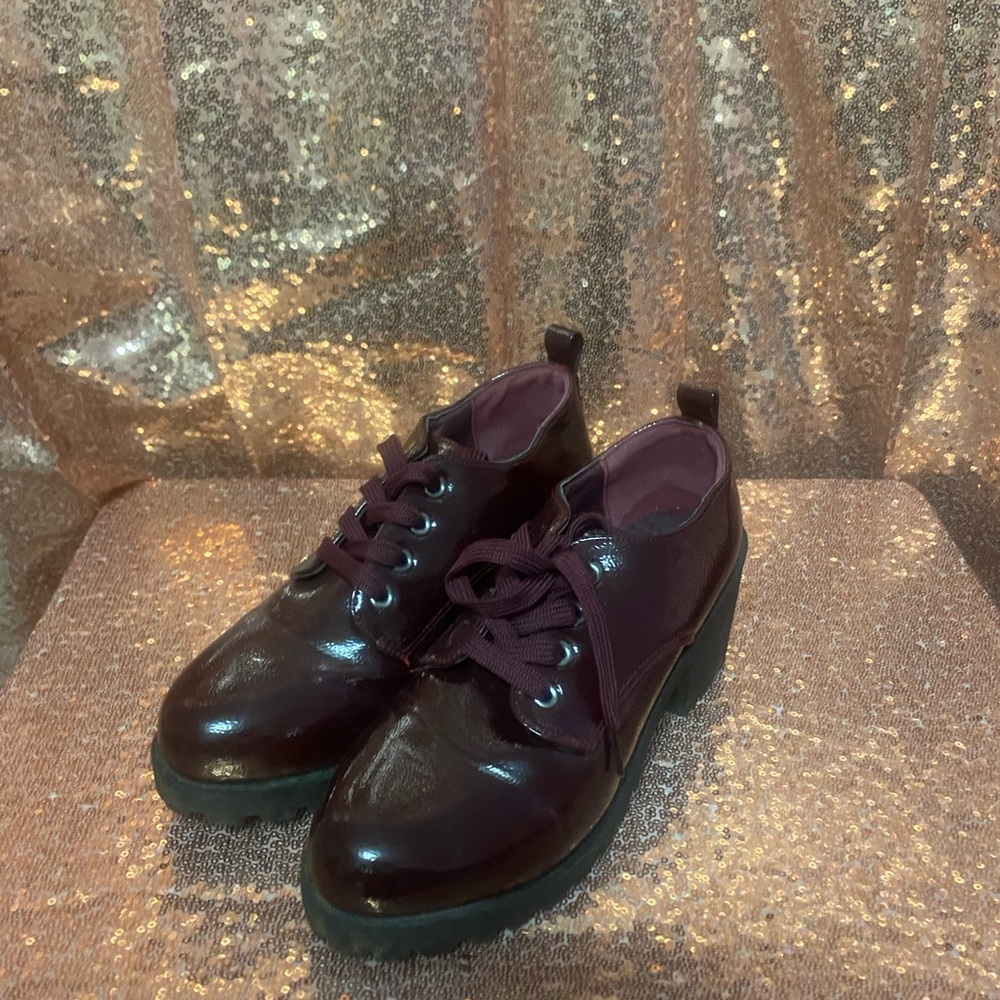 Heel Oxfords